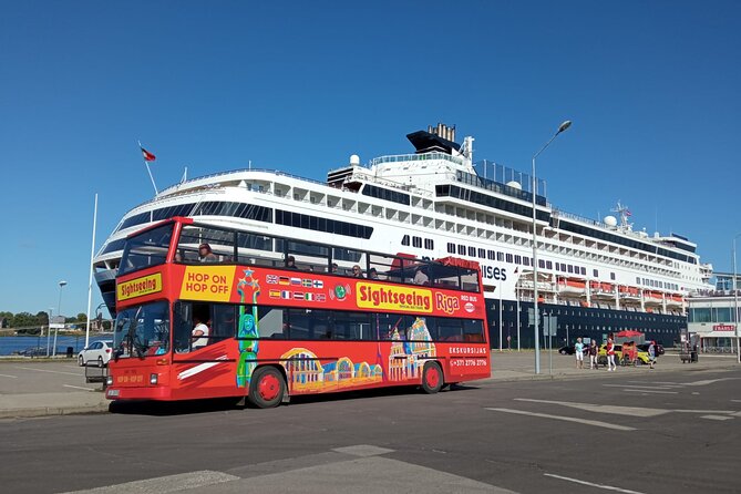24h Riga Sightseeing Red Bus Grand Tour - Key things to know before you board