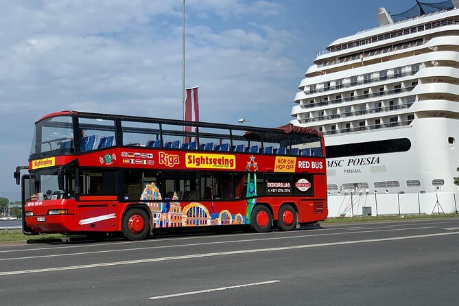 24h Riga Sightseeing Red Bus Grand Tour - Audio quality and the map, the real secret to enjoying this more