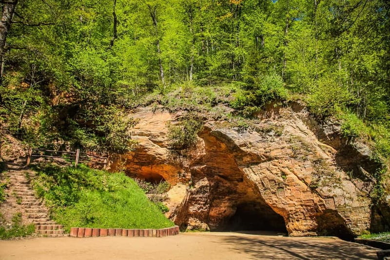 Day trip Riga - Sigulda, the 'Switzerland of Latvia' - Sigulda Medieval Castle Ruins: Climb the Walls and See Medieval Weapons