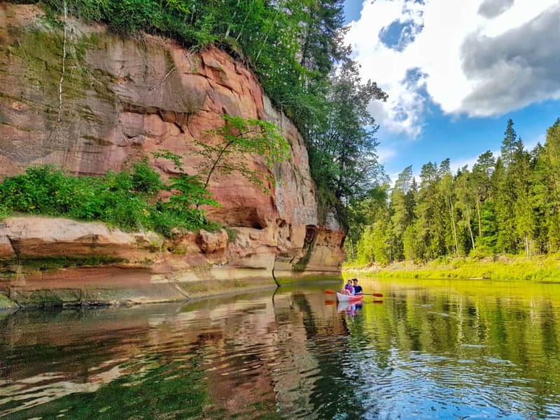 From Riga: Full-Day Scenic Gauja River Valley Kayaking Trip - Wildlife watching and the improv-travel guide style