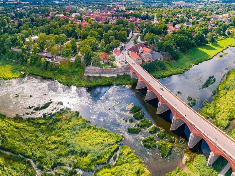 From Riga: Kuldiga UNESCO, Waterfall & Wine Day Trip - Key highlights you will actually feel