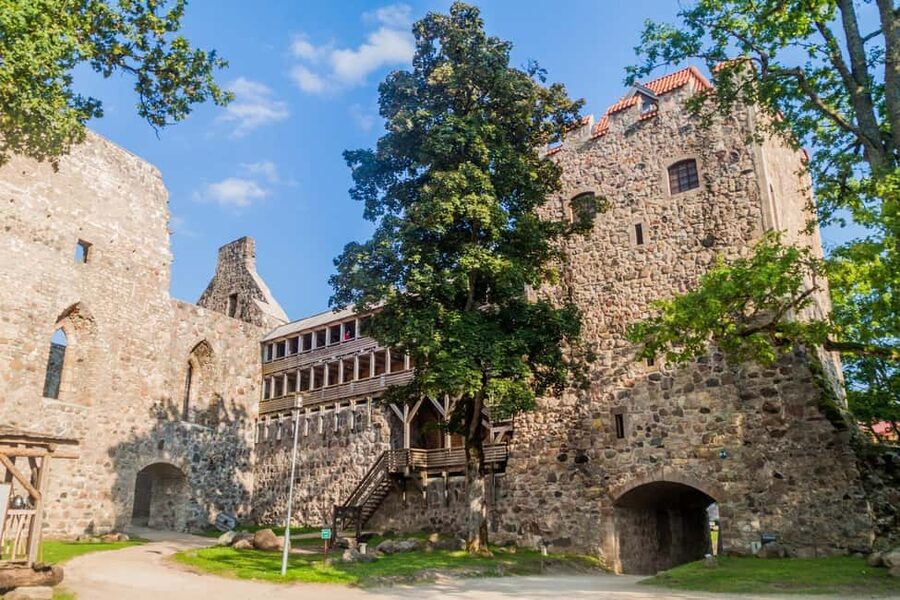From Riga: Sigulda and Turaida Legends Tour - New Castle of Sigulda: ruins that explain power and conflict