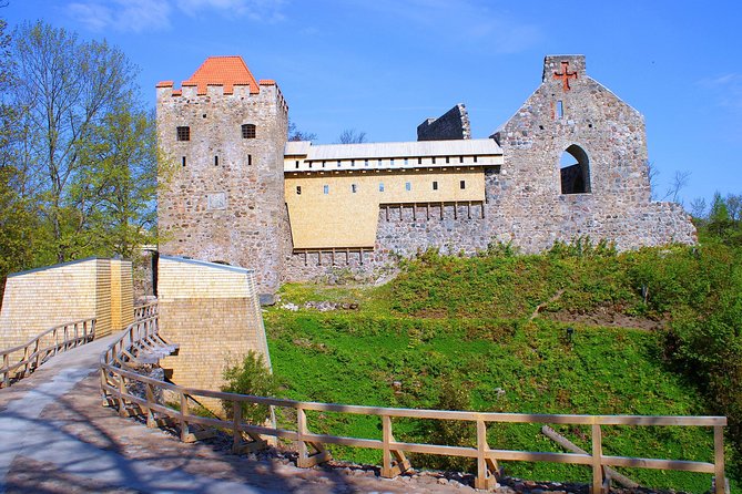 From Riga: Sigulda & Turaida Legends Group Tour - Sigulda bobsleigh and luge track: a Soviet-era surprise stop