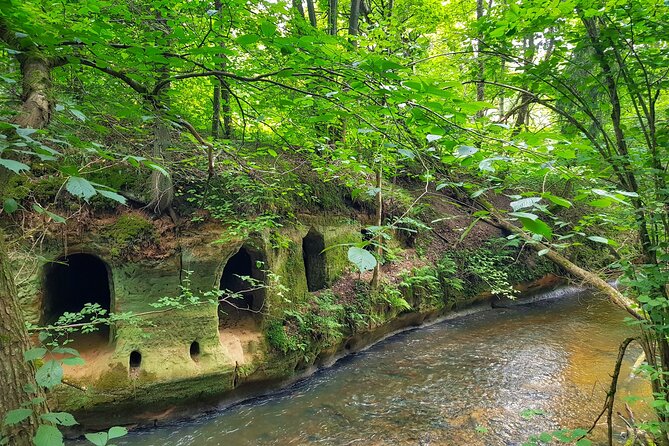 Full Day Gauja National Park Ultimate Hiking & Sightseeing Trip - Ergļu Cliffs by the Gauja River: long river views and pine-air time