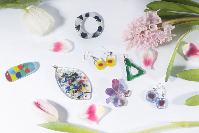 Glass Jewellery Workshop - Glass Point on Pērnavas iela, Right Where the Workshop Happens