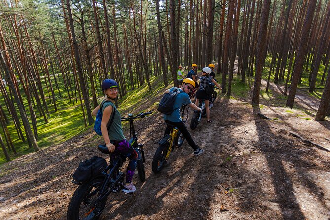 Guided Ebike Tour on Forest Roads and Trails Near Riga - River and dune scenery: Bullupe, Lielupe, and the famous White Dune