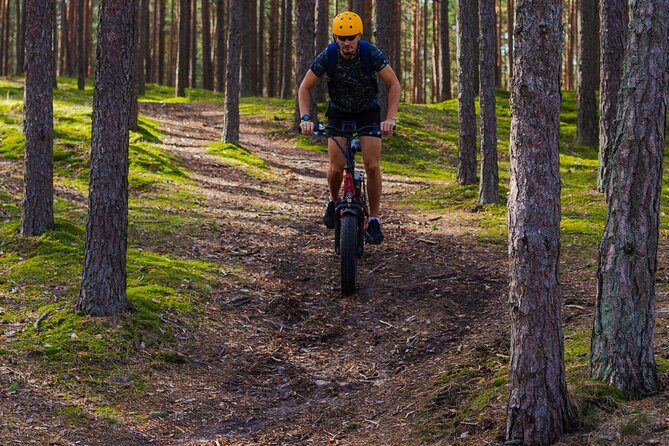 Guided Ebike Tour on Forest Roads and Trails Near Riga - E-bikes and helmets: included, but you should still ride smart