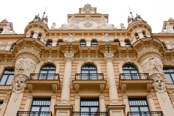Private Riga Art Nouveau Tour - Riga Secondary School No. 40: National Romanticism as Identity