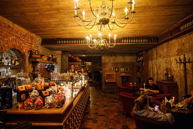 Riga Black Balsam XO Tasting Exclusive Flavor in Limited Edition - Black Magic Bar in Vecriga: the themed 18th-century setting