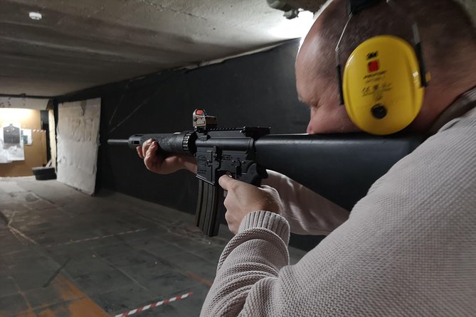 Riga Gun Range: shooting with Winchester, Glock17, & Kalashnikov - Extra Shots and Other Guns: How to Upgrade Smart