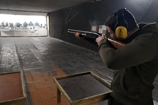 Riga Gun Range: shooting with Winchester, Glock17, & Kalashnikov - Price and What You Get in About 40 Minutes