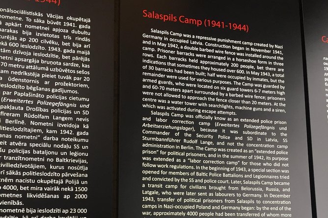 Visit of Salaspils Memorial Ensemble - Logistics that make the day feel easier